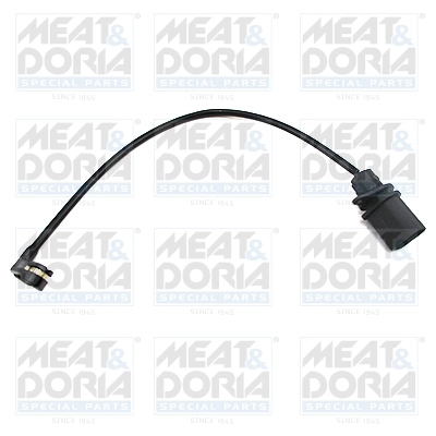 Warning Contact, brake pad wear